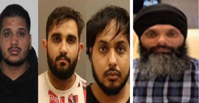 खालिस्तानी अलगाववादी निज्जर की हत्या के आरोपी चार भारतीय नागरिक कनाडा की अदालत में पेश